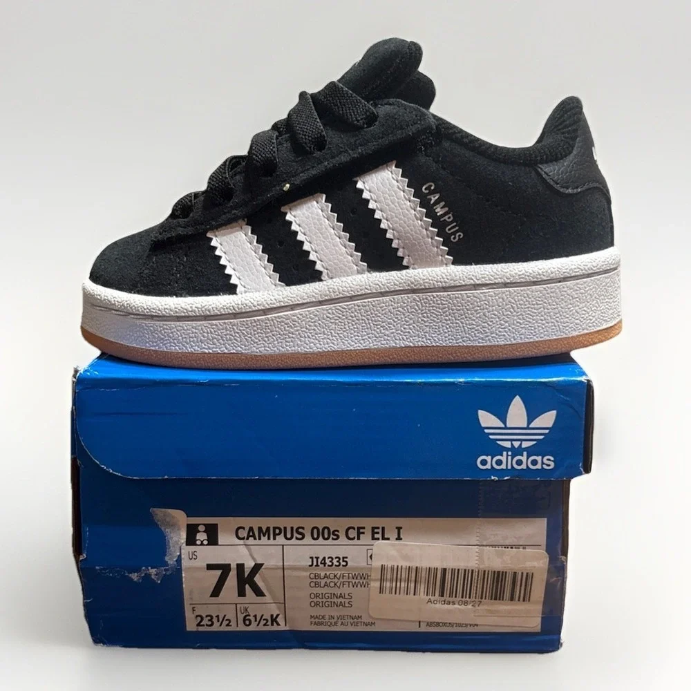 Size 7 Kids - adidas Campus 00s Comfort Closure Elastic Lace